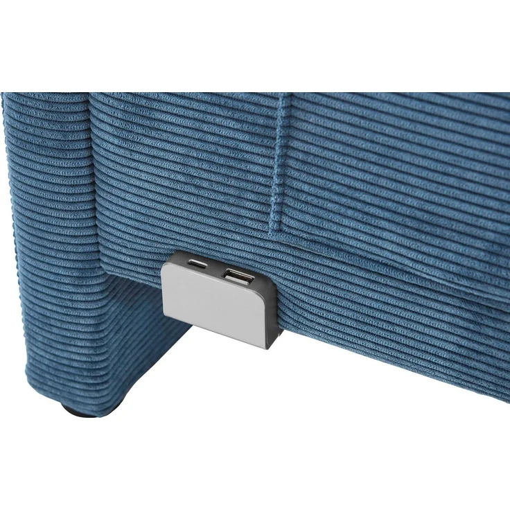 meise.möbel Kinderbett COOL II, Polsterbett wahlweise mit Bettkasten, Jugendbett inkl. USB Anschlüsse – Bild 3