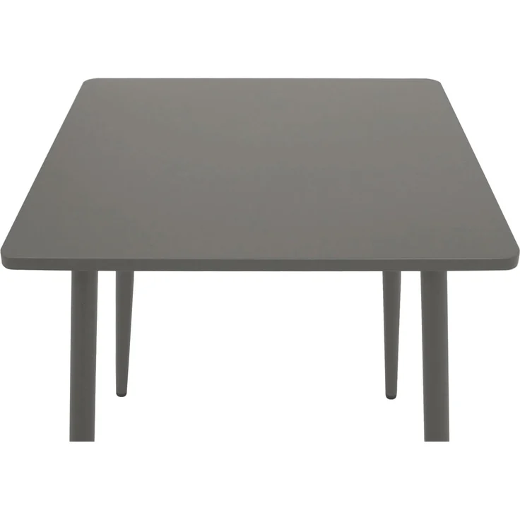 DEGAMO DENVER Bistrotisch, Stahl, grau, 70x70cm – Bild 5