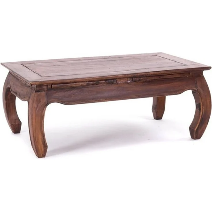 DESIGN DELIGHTS Couchtisch OPIUMTISCH "EAST", 100x60cm (BxT), Mahagoni, Beistelltisch, Farbe: – Bild 4