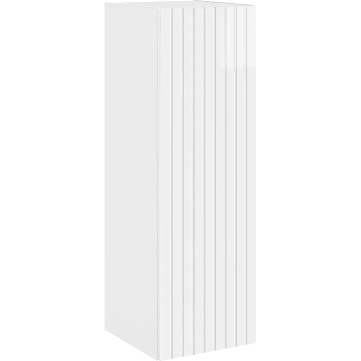 vidaXL Badezimmerschrank-Set 3 stk. Hochglanz Weiß 33 x 34,5 x 160 cm 3406087 – Bild 4
