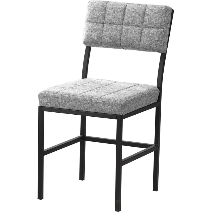 Skye Decor 'Dubai - Grey' Stuhl, Grau, 40 x 82 x 40 cm – Bild 7