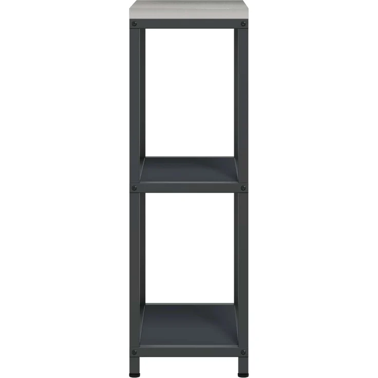 vidaXL Küchenaufbewahrung mit Regal Anthrazit 60 x 50 x 92 cm Stahl 874977 – Bild 5