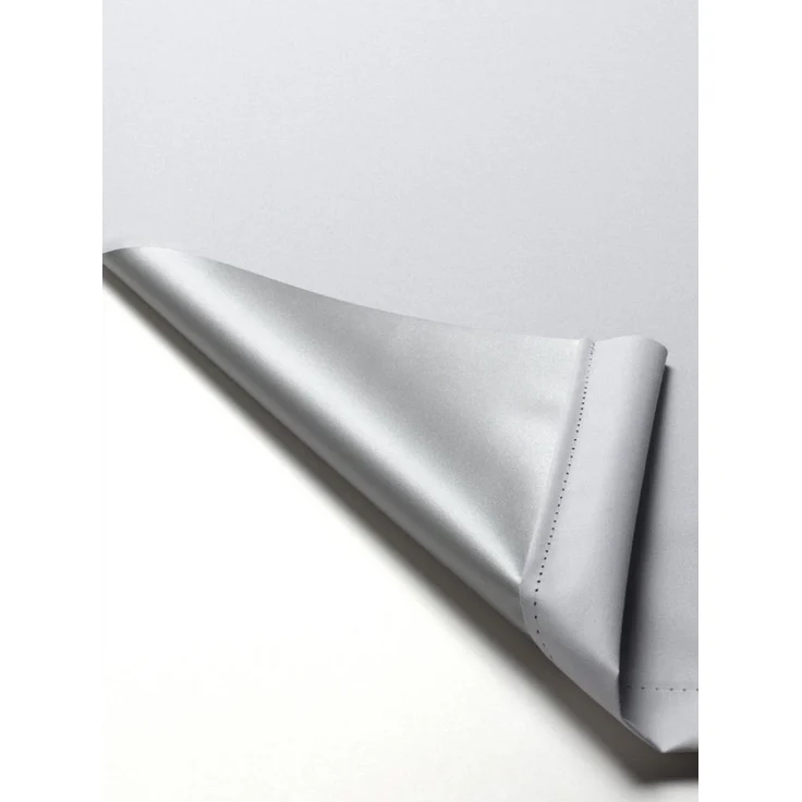 Deco Company Rollo mit Thermo-Rückseite zum Klemmen, Verdunklungsrollo ohne Bohren, Höchste Lichtreflexion, Hitzeschutz, Energiesparend, Weiß, 65 x 150 cm (BxH) – Bild 3