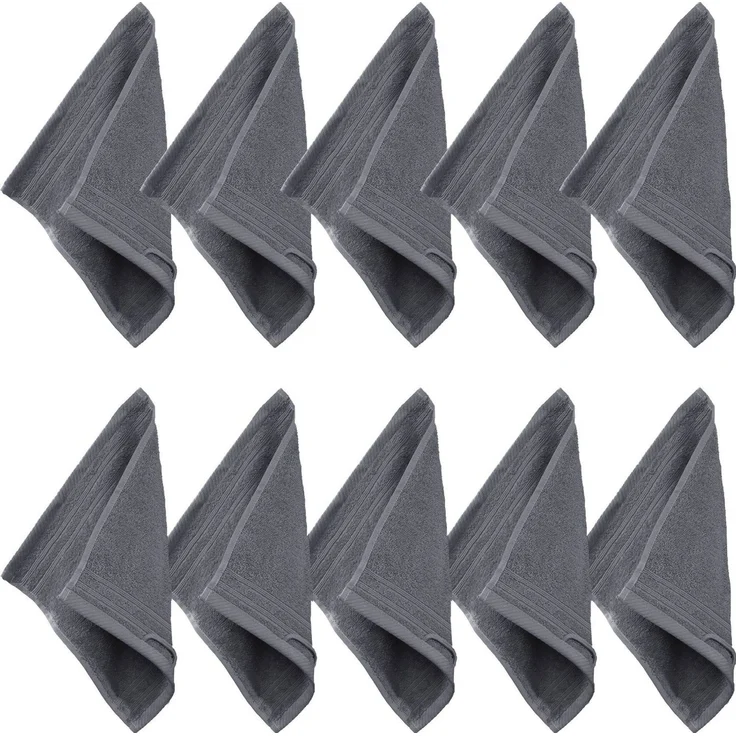 Erwin Müller Seiftuch Seiftuch "Heidelberg" 10er-Pack, Frottier (10-St), Walk-Frottier Uni – Bild 1