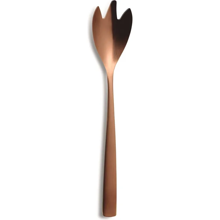 COMAS 7966 Salatgabel BARCELONA KUPFER Edelstahl 18/10 / PVD-Beschichtung / Kupfer-Finish