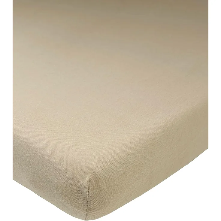 Meyco Jersey Spannbetttuch 50x90 cm Taupe Taupe