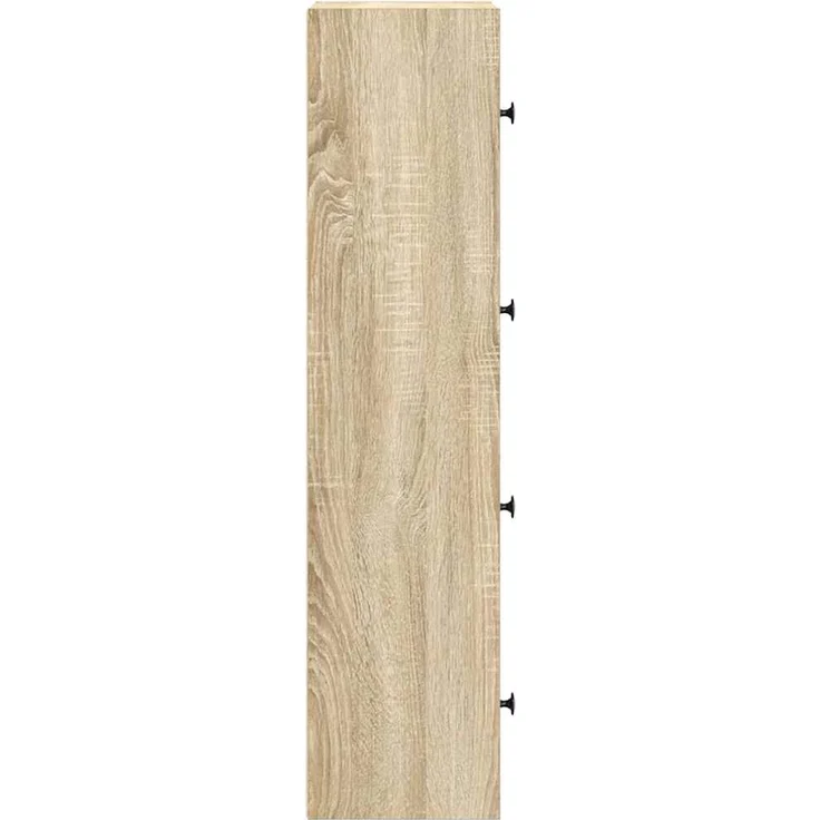 vidaXL Bücherregal Sonoma-Eiche 40x24x102 cm Holzwerkstoff 860375 – Bild 6
