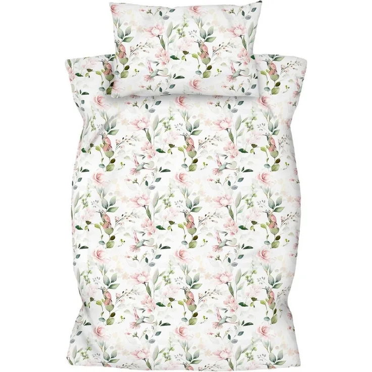 Amilian Kinderbettwäsche 100x135 - Bettwäsche Kinder - Kopfkissenbezug 40x60 cm Babybettwäsche, 2 teilig, 100% Baumwolle, für Mädchen und Jungen