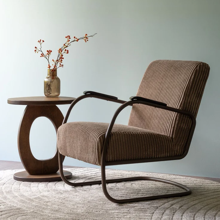 Spinder Design Sessel Retro Chocolate Brown / Espresso – Bild 3