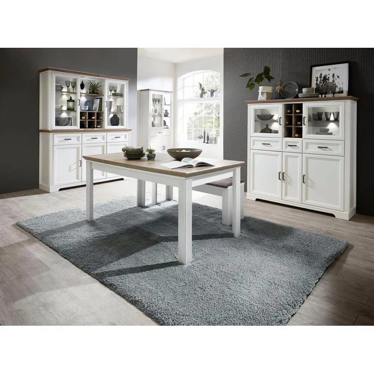Esstisch Jena / Jasmin, Holzfarben, 160 x 76 x 90 cm – Bild 3