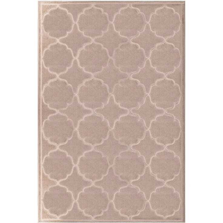 Sanat 'Berlin' Teppich, Höhe: 6 mm, In -und Outdoor geeignet, Beige, 140x200 cm (Rechteckig) – Bild 4