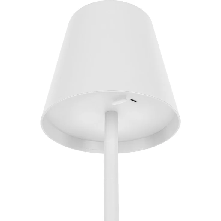 Novel 'FORT LAUDERDALE' Akkuleuchte, Metall weiß, H 130 cm, für In- und Outdoor, mit Touchdimmer – Bild 7
