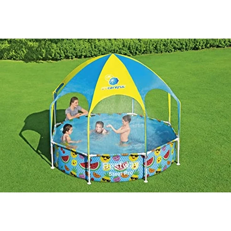 Bestway Steel Pro UV Careful Aufstellpool für Kinder 244x51 cm 92830 – Bild 2
