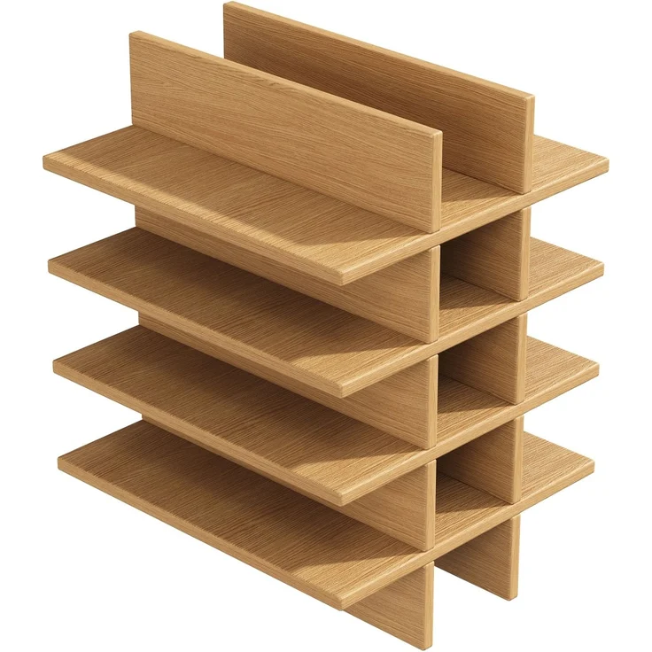 Merax Mehrzweck-Hochschrank für Zuhause mit Kippschutz, Standschrank für Küche und Wohnzimmer mit Glastür, Metallgriffen und Soft-Close-Funktion, herausnehmbares Weinregal, Schwarz – Bild 8