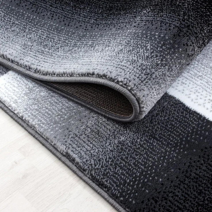 Carpettex Designteppich Abstrakt Kariert Design, Rechteckig, Höhe: 12 mm, Kurzflor Teppich Wohnzimmer Abstrakt Kariert Design Pflegeleicht – Bild 3