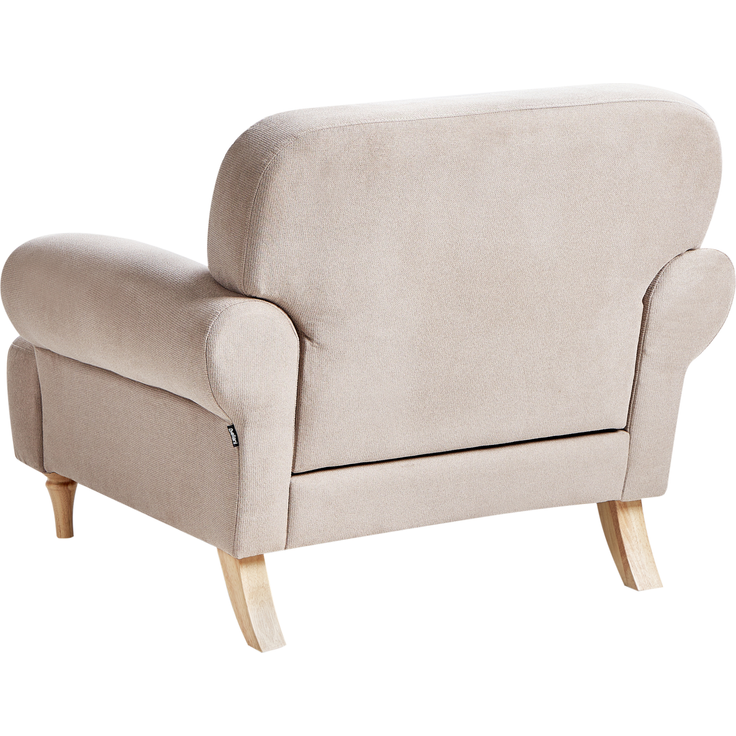 Sessel KIBERG Stoff Taupe – Bild 6