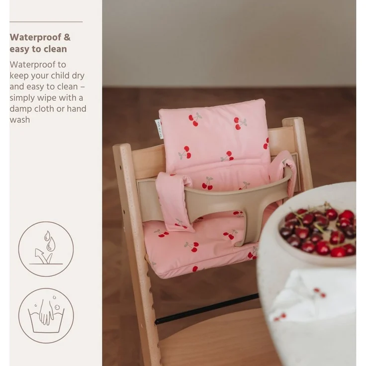 Meyco Baby Sitzverkleinerer Cherry Soft Rose, (1-tlg), One size – Bild 4
