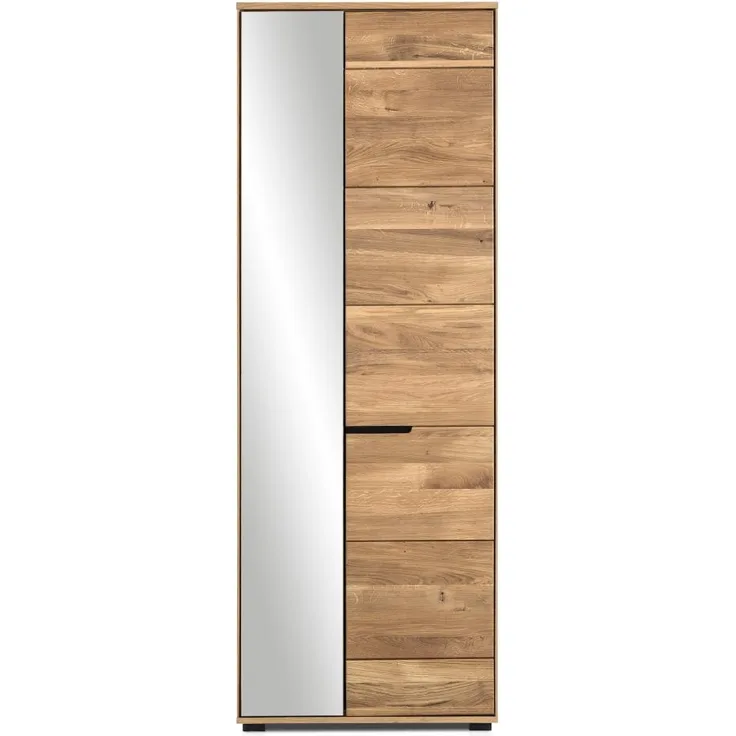Garderobenschrank LOLA Hochschrank zur Diele Eiche teilmassiv furniert ca. 70 x 196 x 40 cm