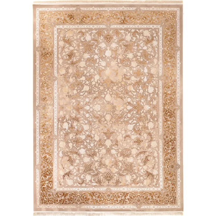 Orientalischer Webteppich - 350x250 cm - beige