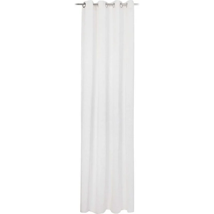 Gözze 'MIRA' Ösenvorhang, 100% Polyester weiß, 140x245 cm – Bild 1