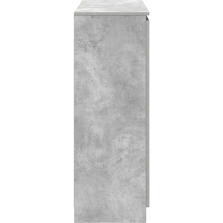 vidaXL Sideboard mit Schubladen Betongrau 100,5x35x98,5 cm 3328456 – Bild 6