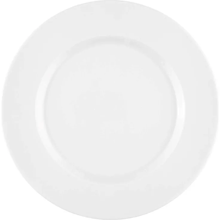 Frühstücksteller rund 24 cm No Limits Weiss Seltmann Weiden Frühstücksteller - MikrowelleBackofen geeignet, Spülmaschinenfest