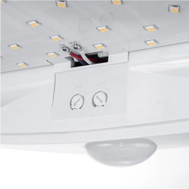 Maclean LED Wandleuchte MCE357, Neutralweiß, LED 10W Infrarot Bewegungsmelder Lampe IP44 – Bild 3