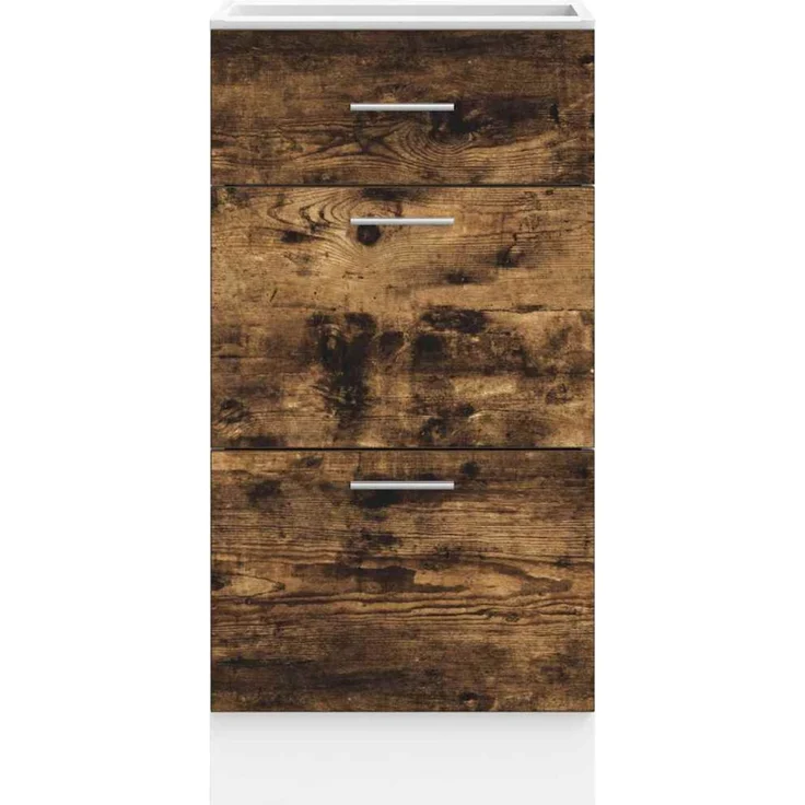 vidaXL Unterschrank Lyon Räuchereiche 40x46x81,5 cm Holzwerkstoff 854215 – Bild 4