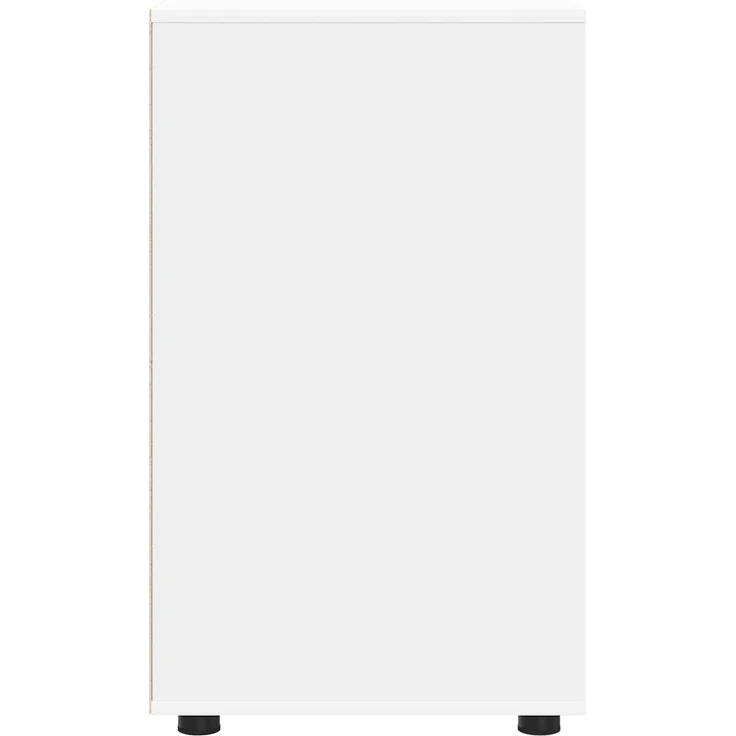vidaXL Aufbewahrungsschrank 60 x 48 x 81 cm Holzwerkstoff Weiß 888857 – Bild 9