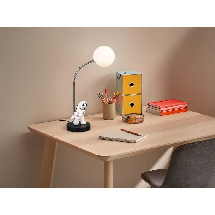 Ausgefallene Tischlampe ARM LED dimmbar, Deko Lampe USB betrieben, Höhe 44cm – Bild 4
