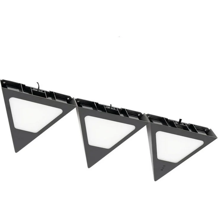 Prios Unterschrankleuchte Odia, Enthalten, 3 x 3 W LED, warmweiß – Bild 1
