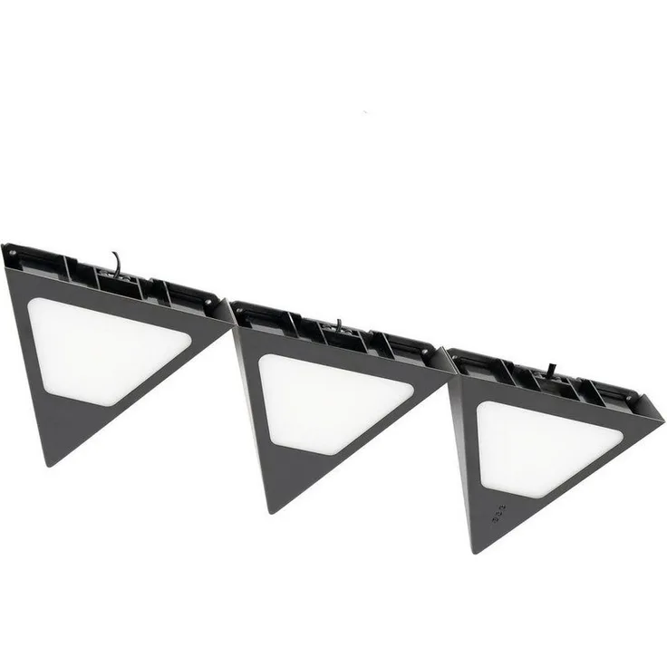 Prios Unterschrankleuchte Odia, Enthalten, 3 x 3 W LED, warmweiß