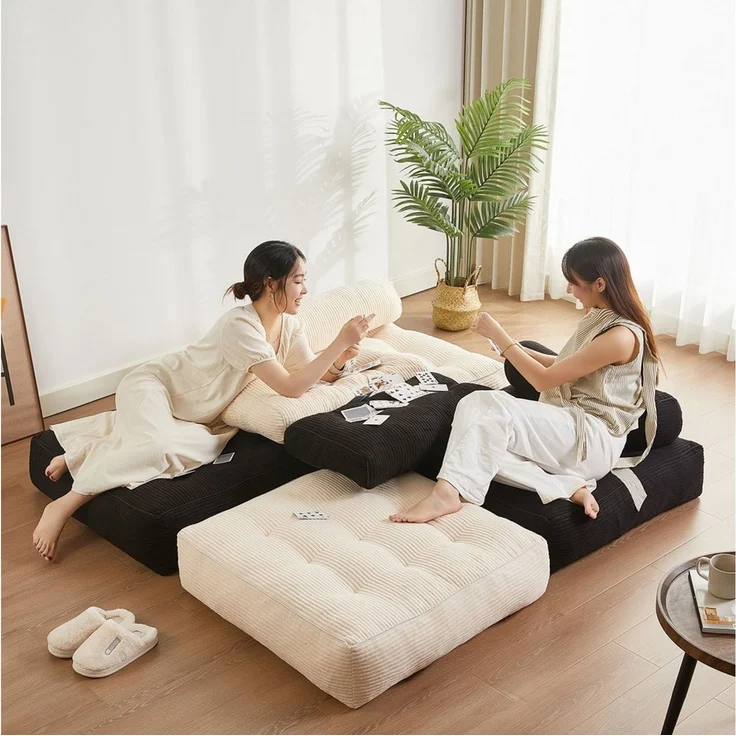 LITBIRD Schlafsofa faltbar, 4-in-1 Multifunktionssofa, Sitzsack-Sofa, Relaxsessel, 1 Teile, Spielsofa & Gästebett für kleine Räume – Bild 3