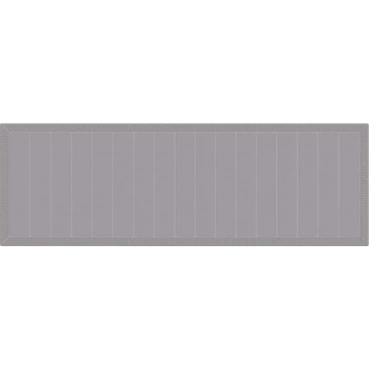 vidaXL Gartentisch Hellgrau 300 x 100 x 73 cm Poly-Rattan 3378523 – Bild 7