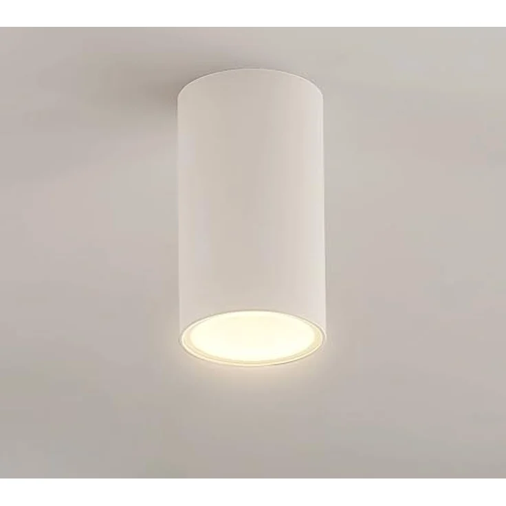 Arcchio Olivir, 1-flammige Deckenlampe in Weiß aus Aluminium, GU10 Spot für Flur und Wohnzimmer – Bild 2
