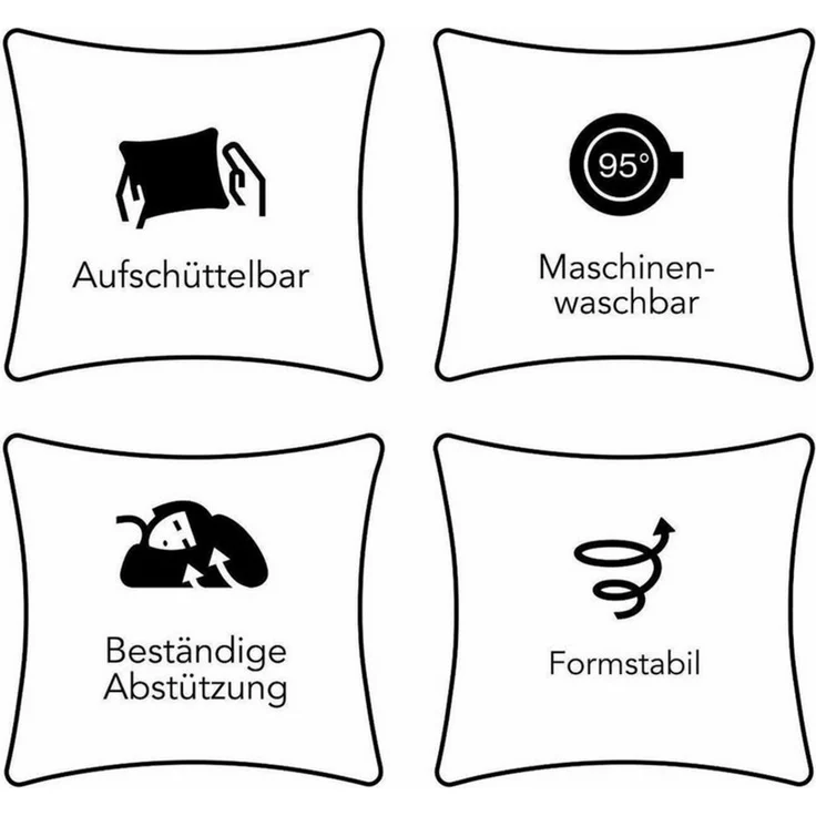 Schlafmond Der kleine Prinz Allergiker Kopfkissen 40 x 80 cm – Bild 3