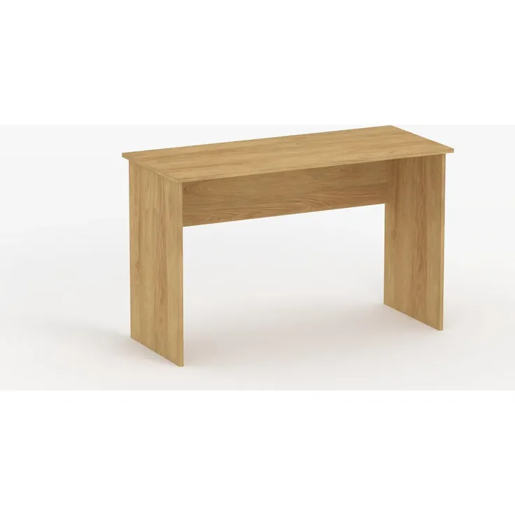 Sleepyshop24 Schreibtisch Hickory 90x51 cm - Kompakter Computertisch für Home Office, Kinderzimmer & Studenten - Stabiler PC-Tisch Platzsparend – Bild 2