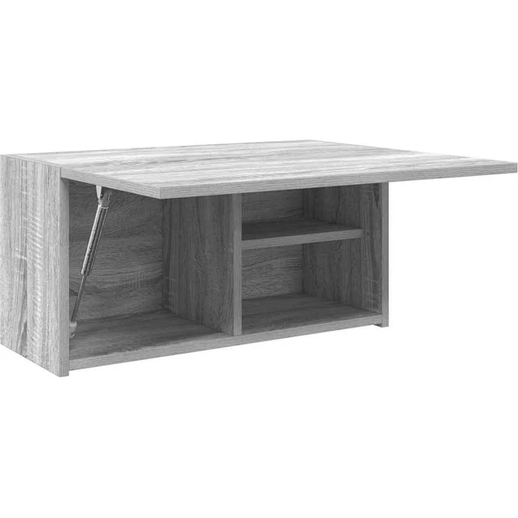 vidaXL Bad-Wandschrank Grau Sonoma 60x25x30 cm Holzwerkstoff 860063 – Bild 5
