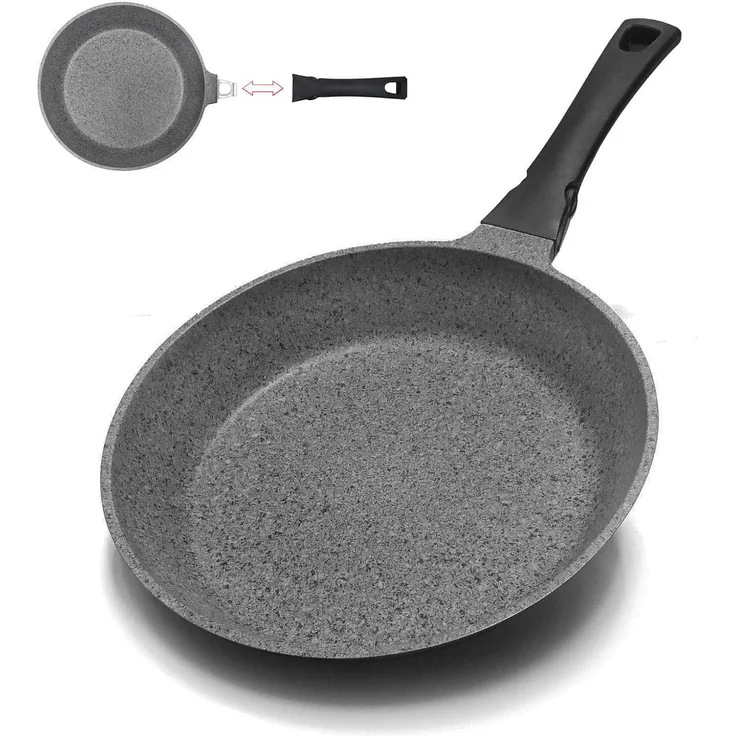 TIROSS Granit Bratpfanne 26cm TS-1444 abnehmbarer Griff