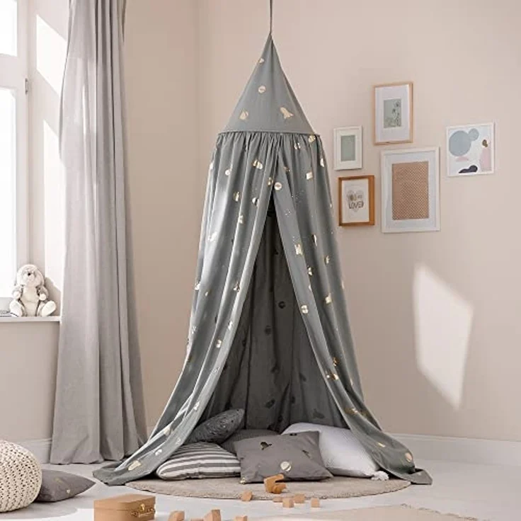 howa Betthimmel space, Baldachin für Kinderzimmer aus Baumwolle – Bild 2