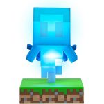 Minecraft Paladone Allay freistehende Schreibtischleuchte, Spielzimmer-Dekoration und Merchandise für Jungen und Mädchen, Nachtlicht-Geschenk, Zubehör für Spielzimmer und Schlafzimmer