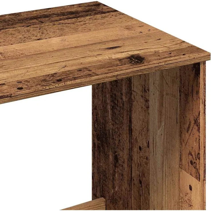 vidaXL Schreibtisch Altholz-Optik 100x50x75 cm Holzwerkstoff 856995 – Bild 8