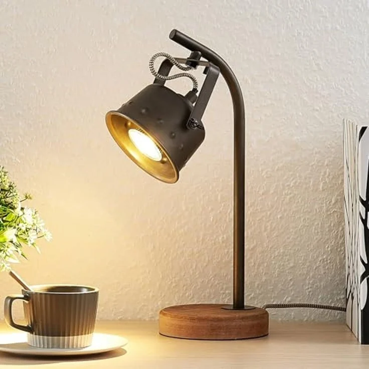 Lindby Tischleuchte Rubinjo, Metall IP20, 1 x 35 W – Bild 2