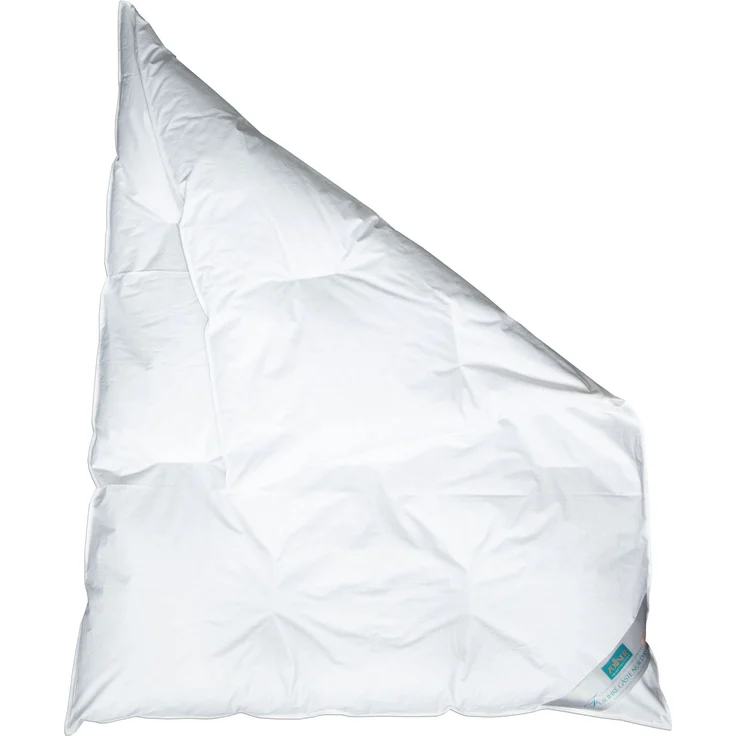 ZOLLNER Kinder & Kleinkinder Bettenset Bettdecke und Kopfkissen aus 90% Daunen und 10% Federn 40x60 cm & 100x135 cm – Bild 2