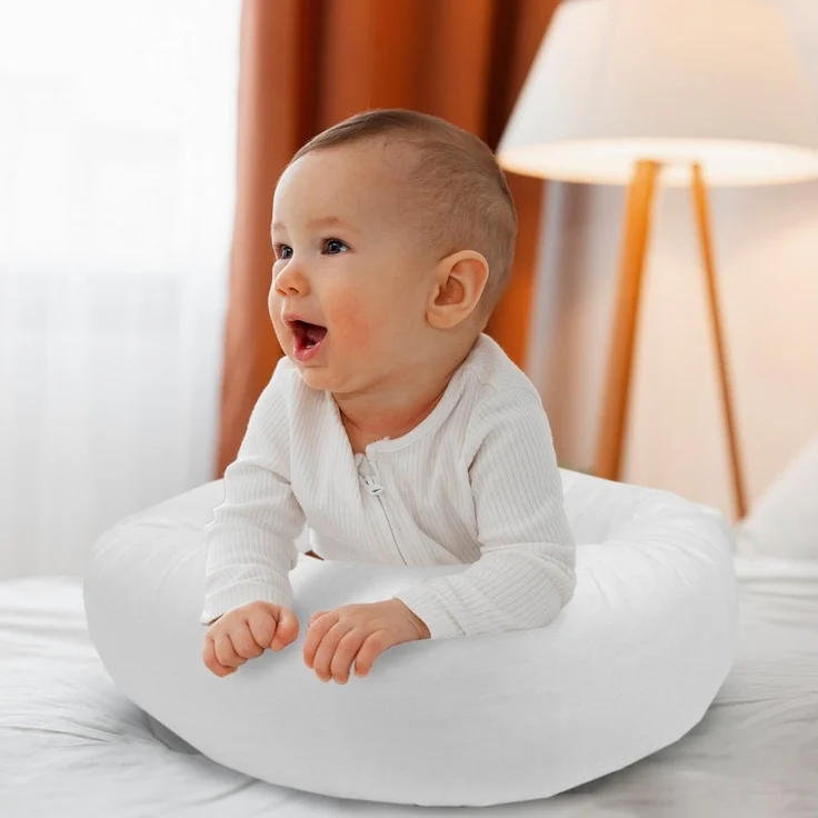 Amilian Nestchenschlange Bettschlange 210cm - Seitenschläferkissen - Nestschlangen, (Nestchenschlange für Kinderbett, Nestchen, Bettumrandung als Kopfschutz, Kantenschutz für Ihr Babybett), Nestchen - Bettumrandung als Kopfschutz - Kantenschutz für Bab... – Bild 2