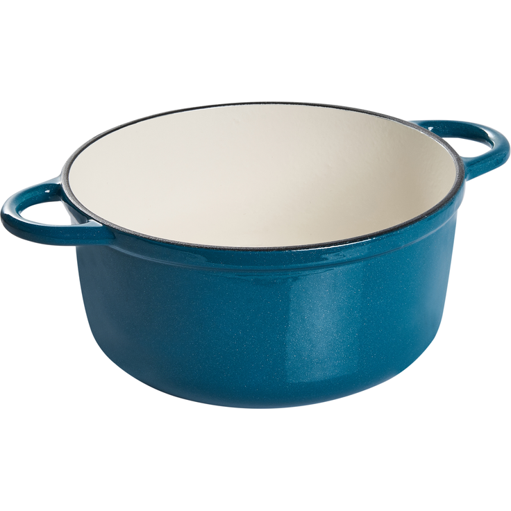 Gusseisen Kochgeschirrset 7-teilig CASTORA Blau – Bild 5