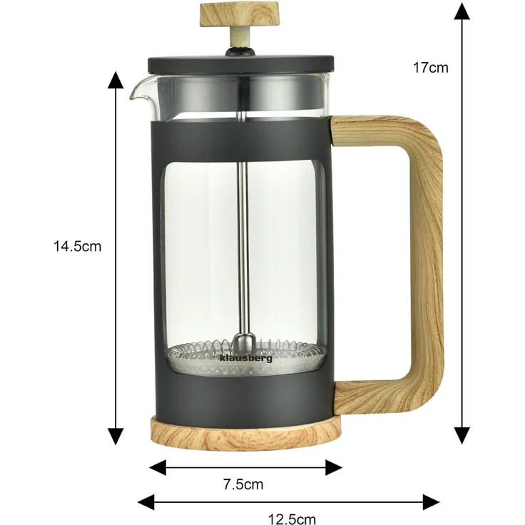 Klausberg Klausberg Kaffee-/Teebereiter 0,35l French Press KB7679 – Bild 4