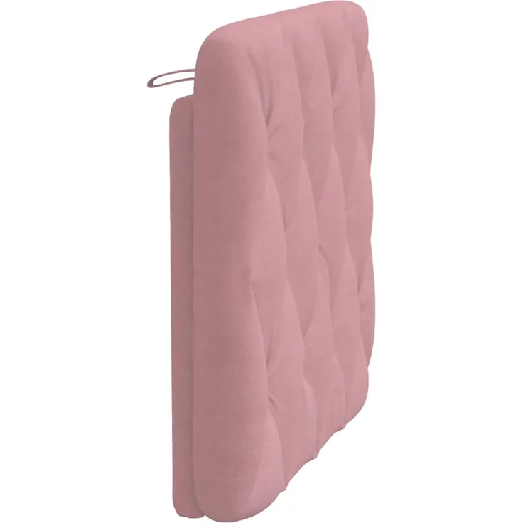 vidaXL Kopfteil-Kissen Rosa 80 cm Samt 374707 – Bild 6