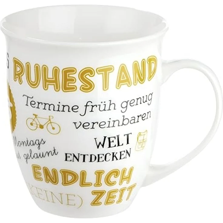 GILDE Becher Henkelbecher Ruhestand – Bild 1
