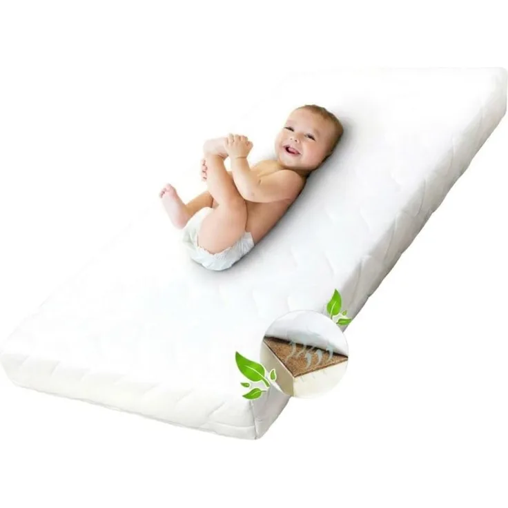 Ehrenkind® Kindermatratze Kokos | Baby Matratze 80x180 | Babymatratze 80x180 mit hochwertigem Schaum, Kokosplatte und Hygienebezug